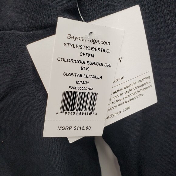 Beyond Yoga Twist Up Reversible Pullover Sweater Top Women Size Medium NWT - Picture 8 of 15